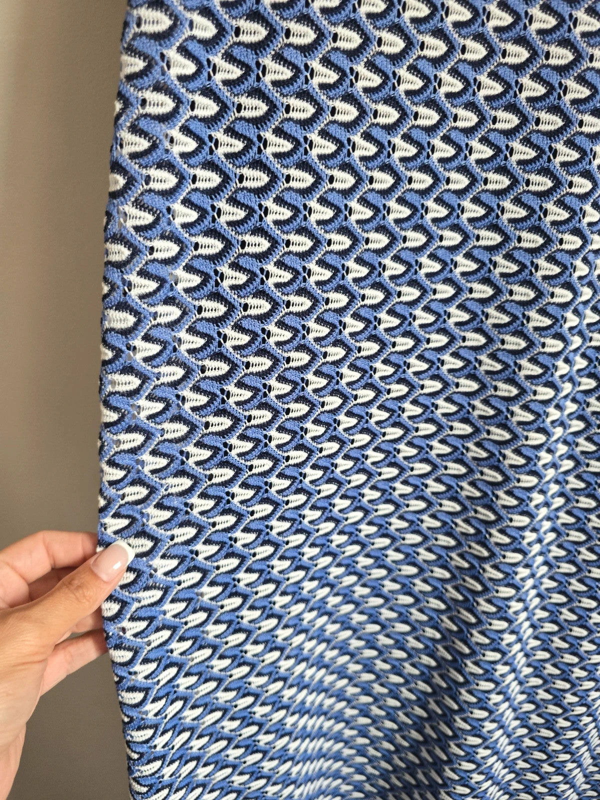 knitted midi dress